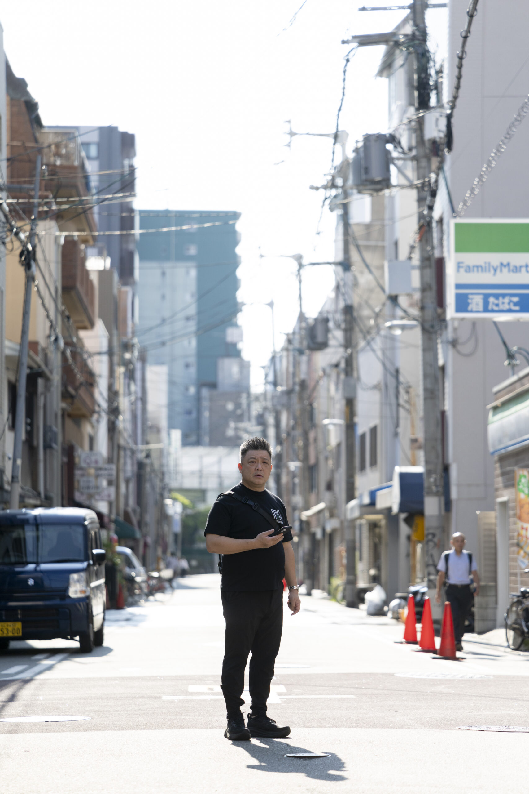Chef James Won in Osaka — street editorial