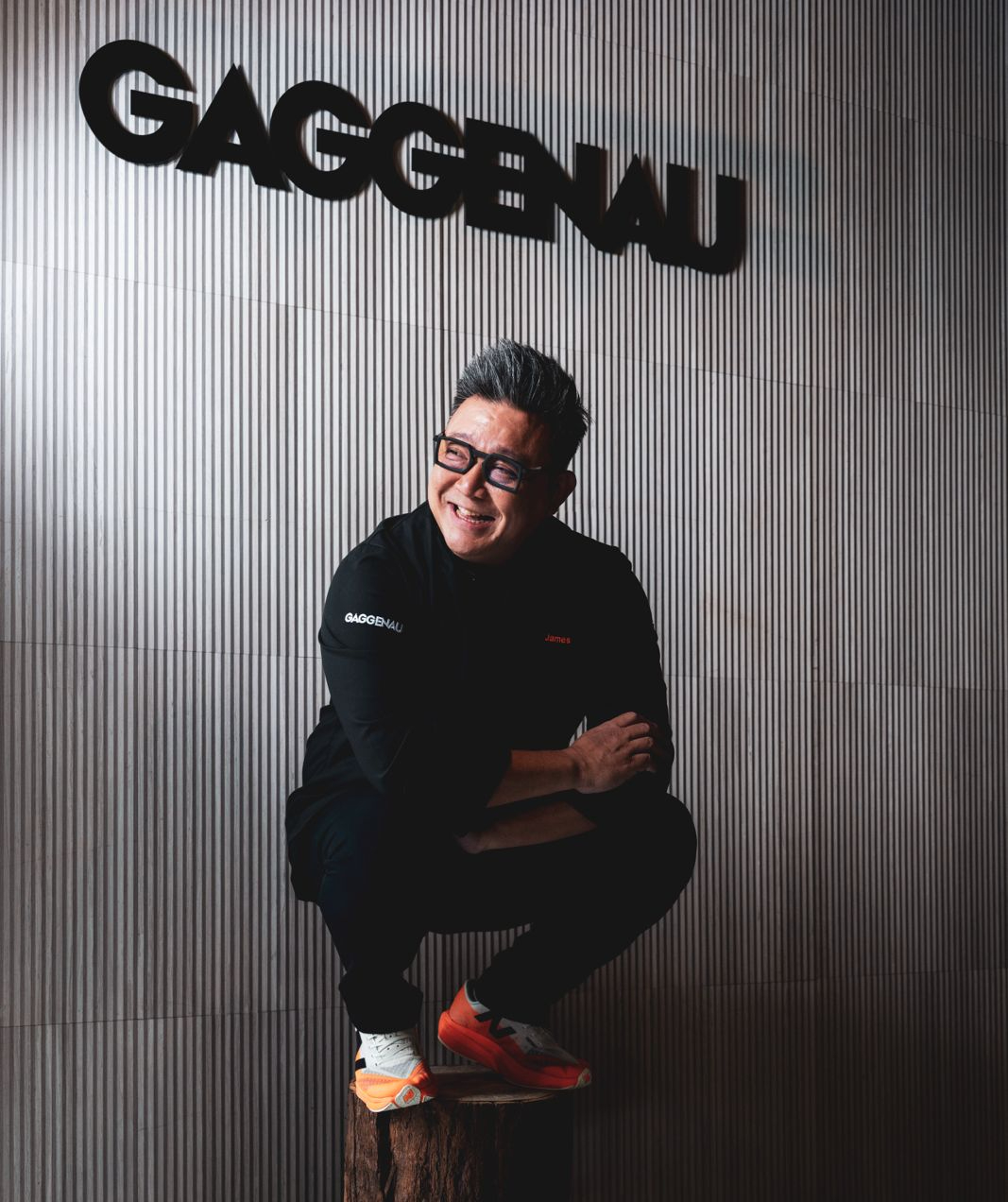 Chef James Won — Gaggenau editorial portrait