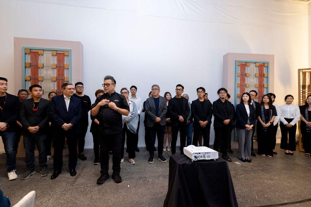 The Serumpun Sarawak team at Expo 2025 Osaka, August 2025 — Chef James Won with the culinary delegation representing Borneo’s indigenous gastronomy on the world stage