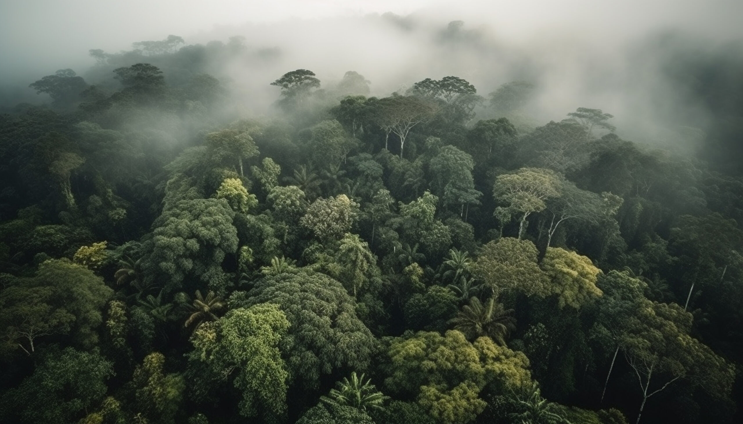 Panoramic landscape of Sarawak, Borneo — the world’s oldest rainforest, home to Serumpun Sarawak’s conservation movement and thousands of undiscovered endemic species